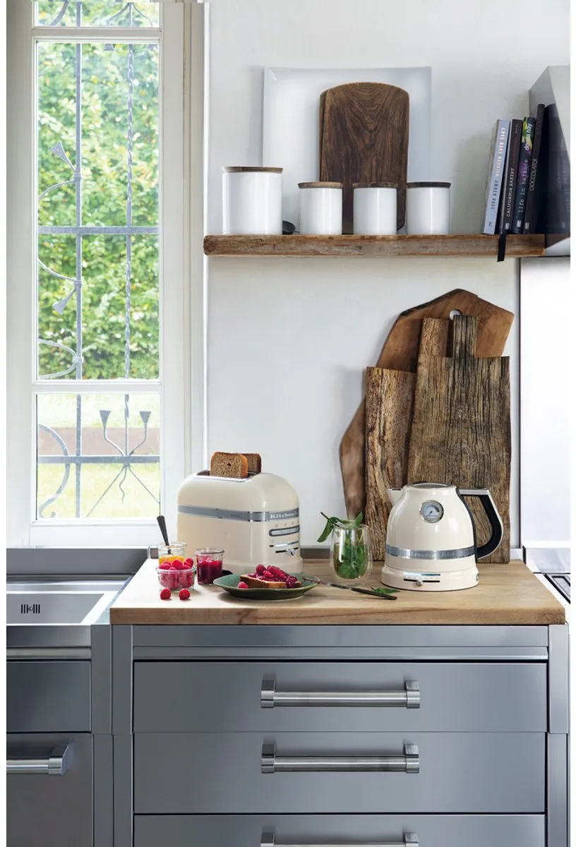 KitchenAid Artisan 5KMT2204EAC Broodrooster 2 Sleuven - 1250W - Almond Cream
