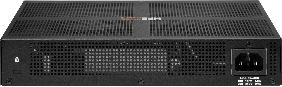 HP Aruba 6000 12G PoE+ Switch R8N89A - 12x Gigabit PoE+ - 2x SFP - afbeelding 2 van 3