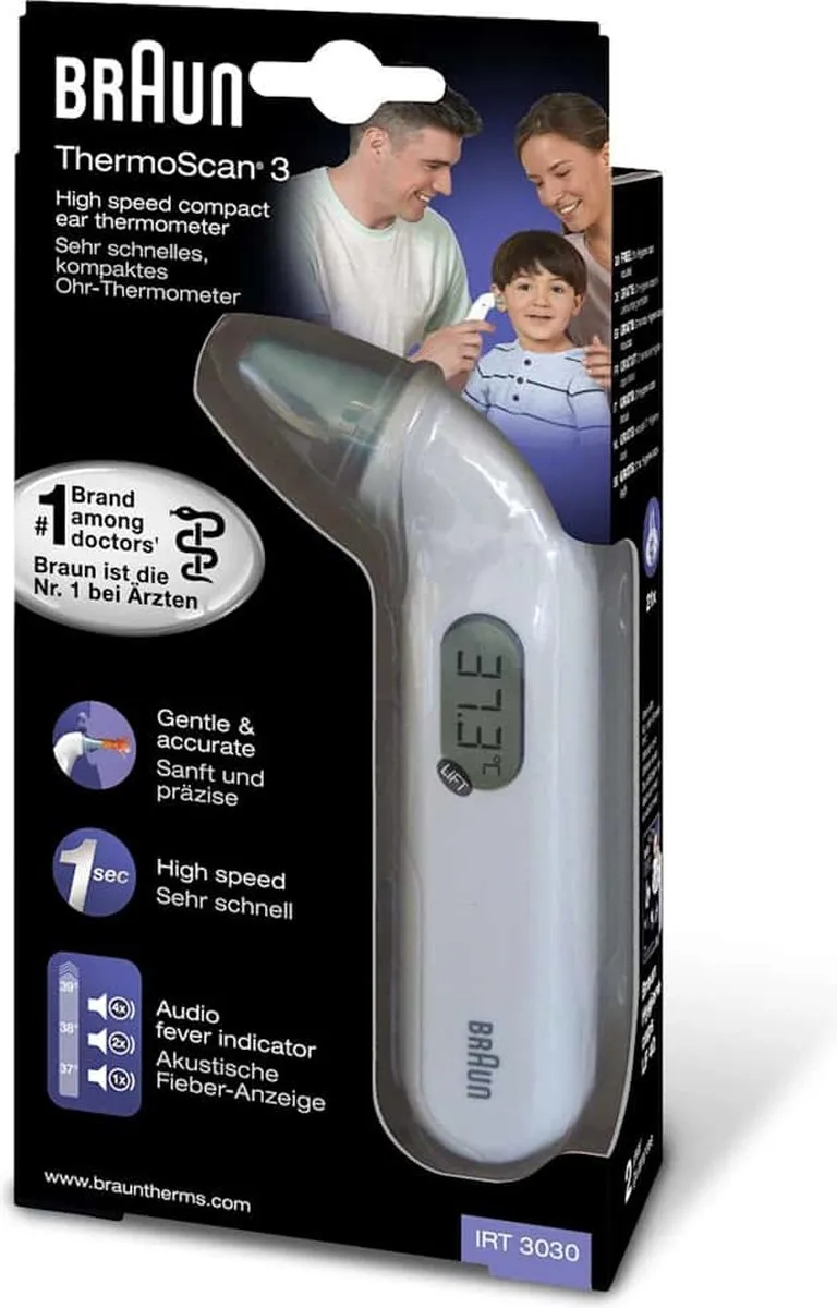 Braun IRT 3030 Oorthermometer - Multicolor