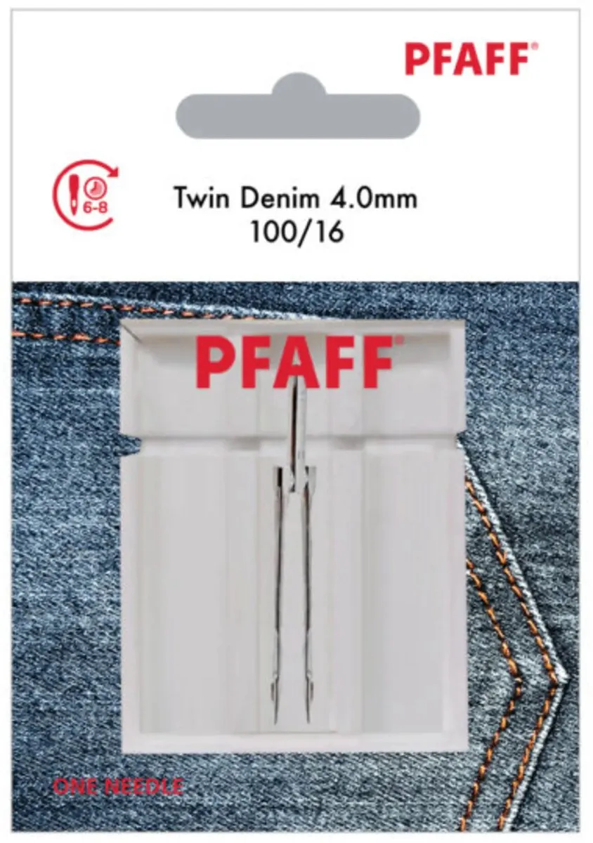 Pfaff Tweelingnaald Denim 100/4mm