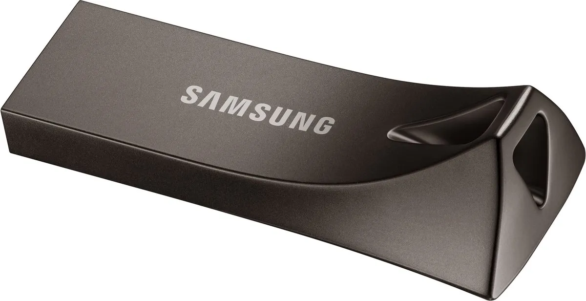 Samsung BAR Plus USB Stick 128GB - Titaan grijs