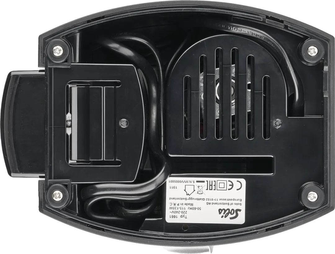 Solis Scala Zero 1662 Koffiemolen - 24 Maalinstellingen - Zwart