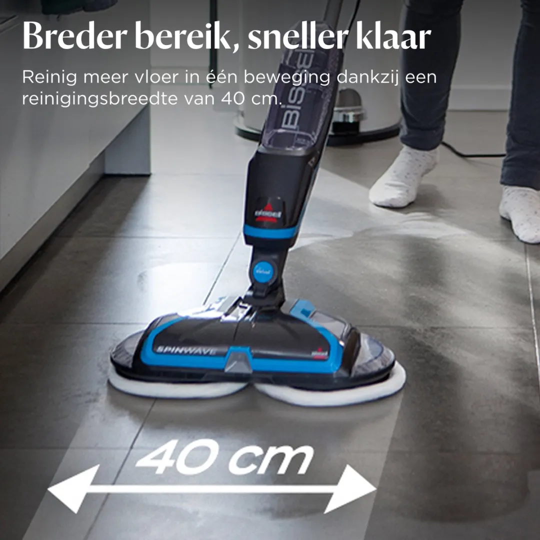 BISSELL SpinWave 20522 Elektrische Dweil - Snoer - 105W