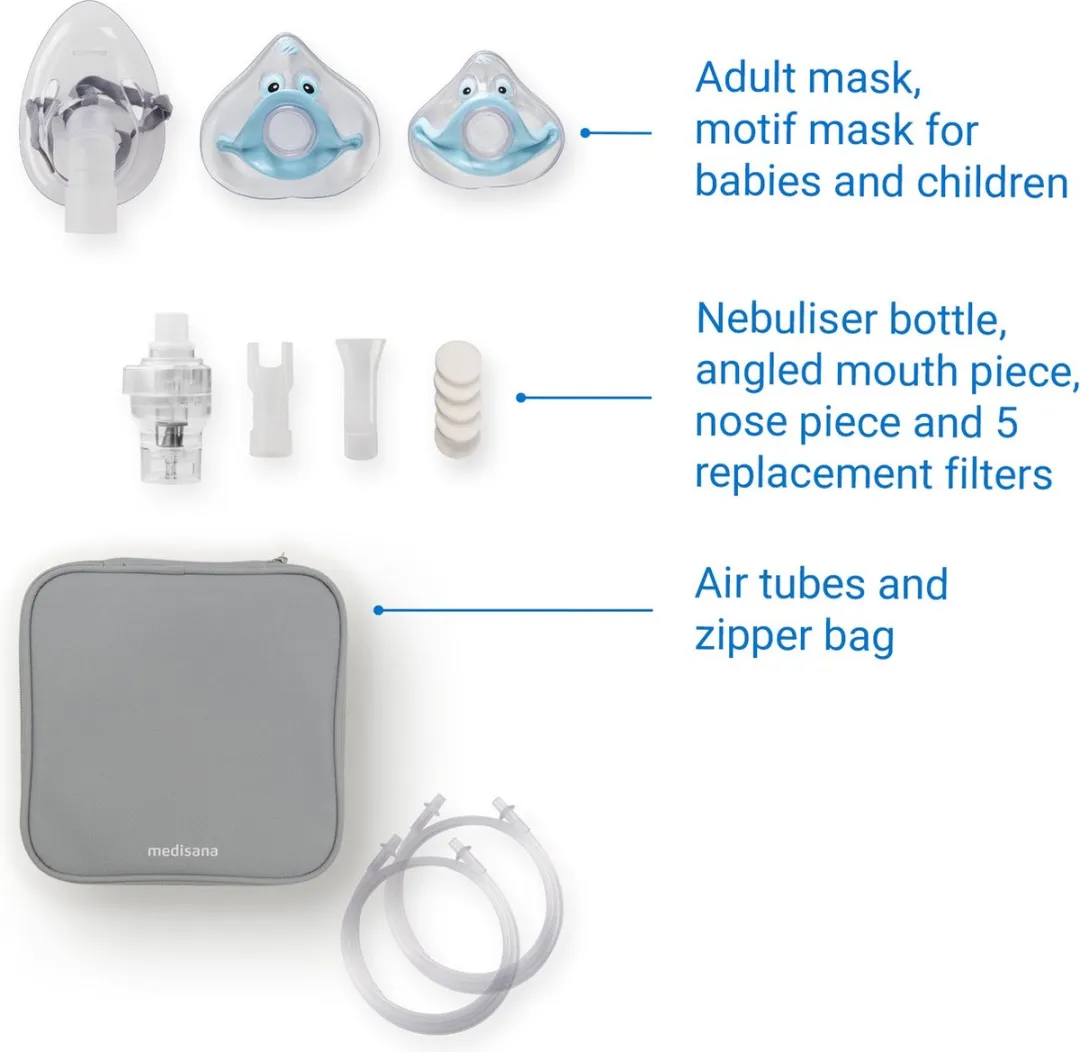Medisana IN 155 Inhalator - Inclusief set