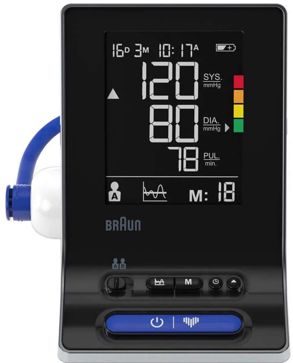 Braun ExactFit 3 BUA6150WE Bovenarm Bloeddrukmeter - 2 Gebruikers