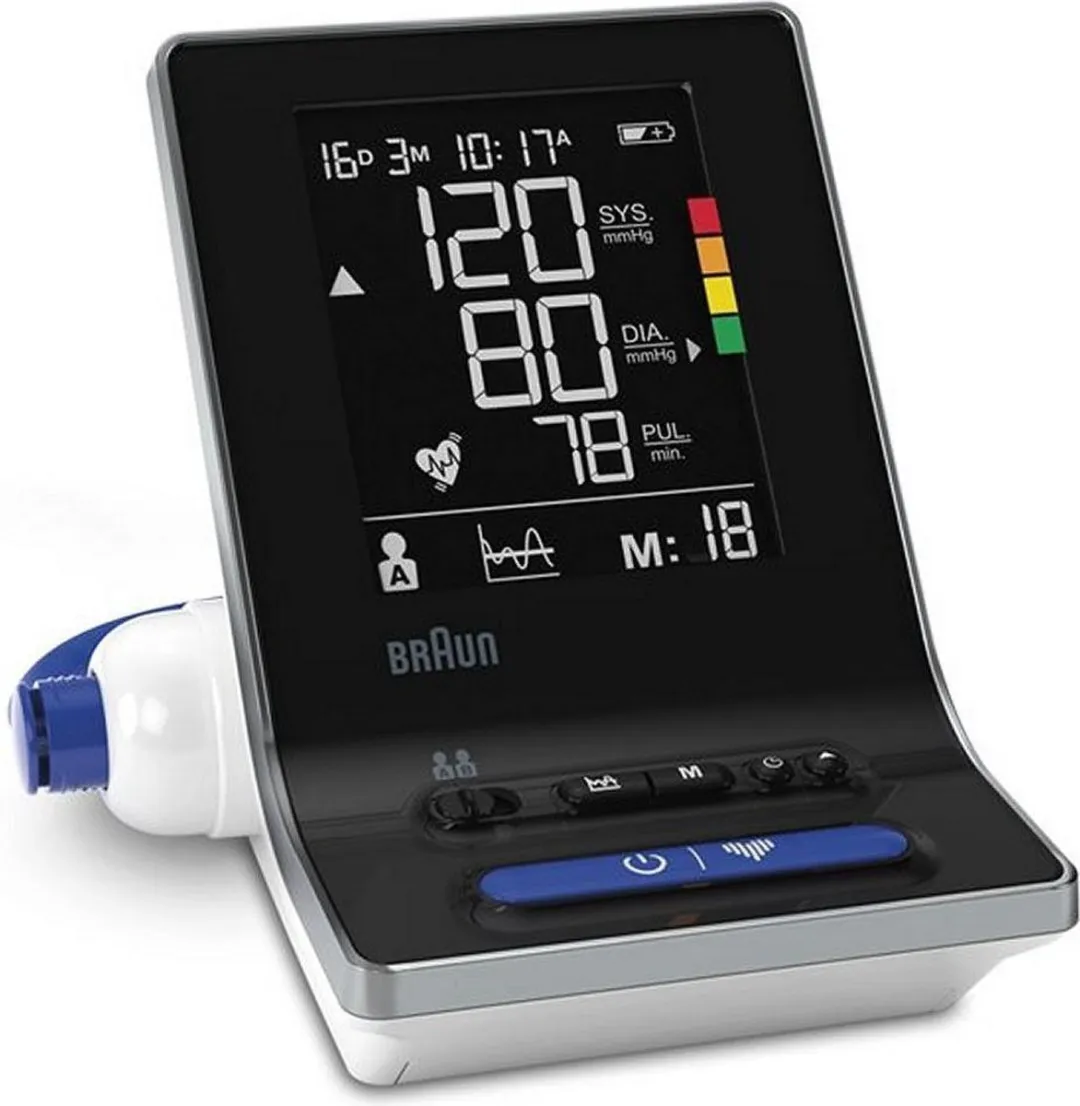 Braun ExactFit 3 BUA6150WE Bovenarm Bloeddrukmeter - 2 Gebruikers