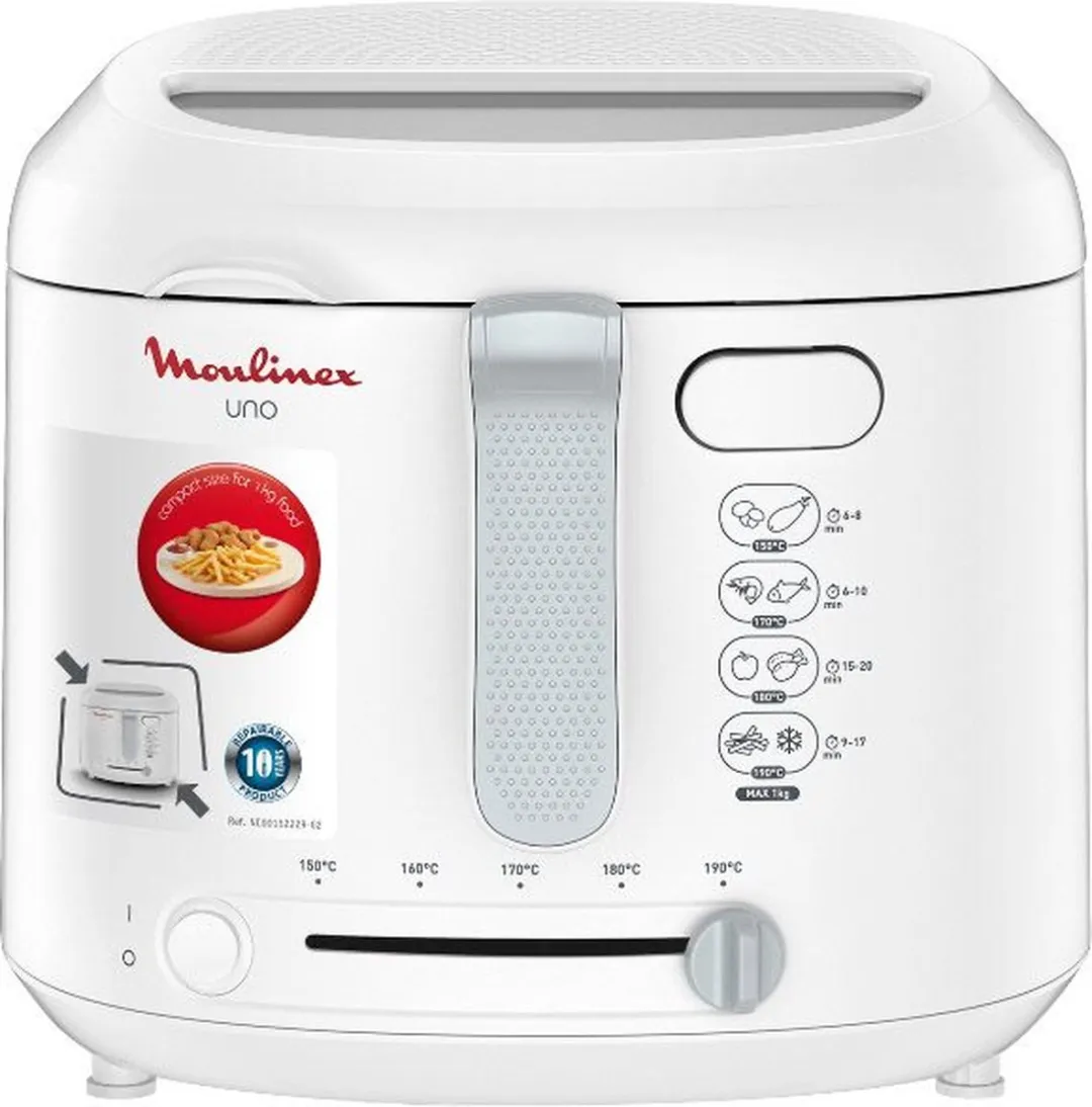 Moulinex Uno AF203110 Frituurpan 1,8L - Wit