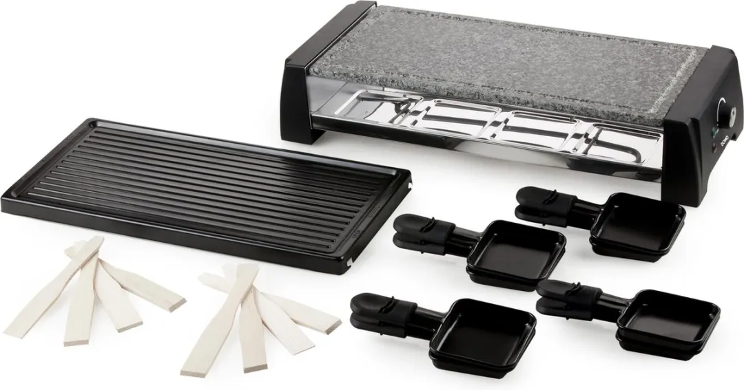 Domo DO9189G Gourmetstel 8 Personen - 1200W - Zwart - afbeelding 6 van 6