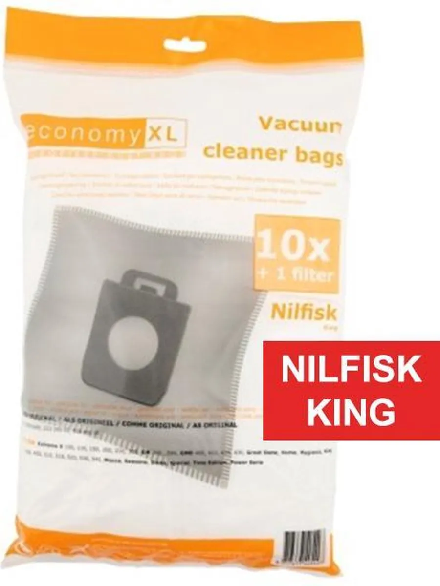 Nilfisk EconomyXL Stofzakken 10 Stuks