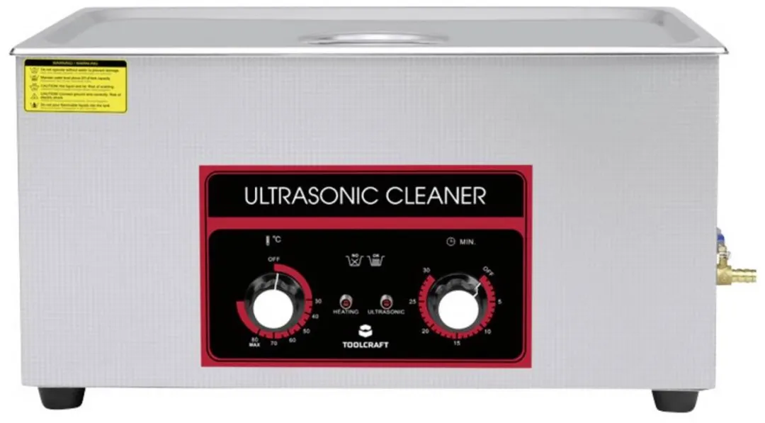 TOOLCRAFT USC-2200 Ultrasoonreiniger 480W 22L - Met verwarming