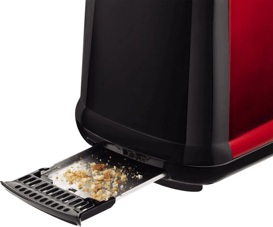 Moulinex Subito LT260D11 Broodrooster 2 Sandwiches - 850W - Rood
