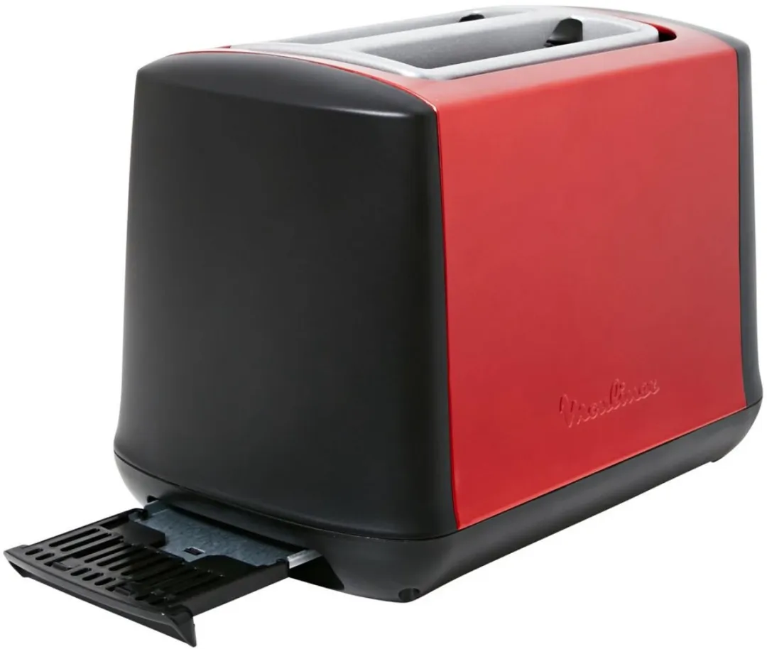 Moulinex Subito LT260D11 Broodrooster 2 Sandwiches - 850W - Rood