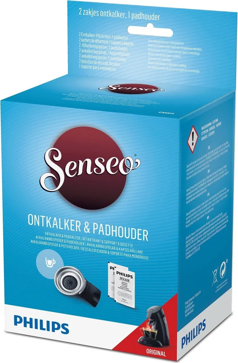 Philips Senseo CA6522/01 Ontkalker - 2 Zakjes