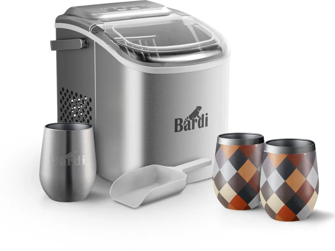 Bardi Deluxe IJsblokjesmachine Set