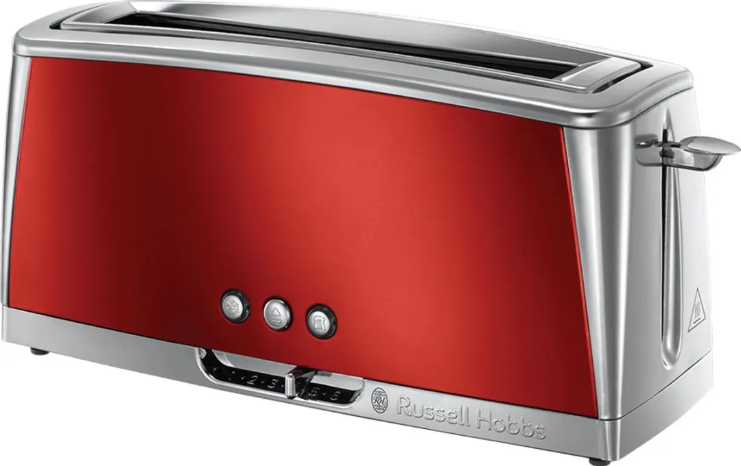 Russell Hobbs Luna 23250-56 Broodrooster 2 Snacks - 1420W - Rood