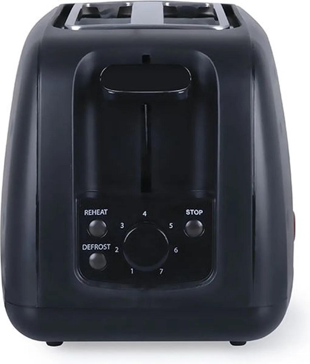 ECOTOYS Eldom TO245 Broodrooster 2 Sleuven 900W - Zwart