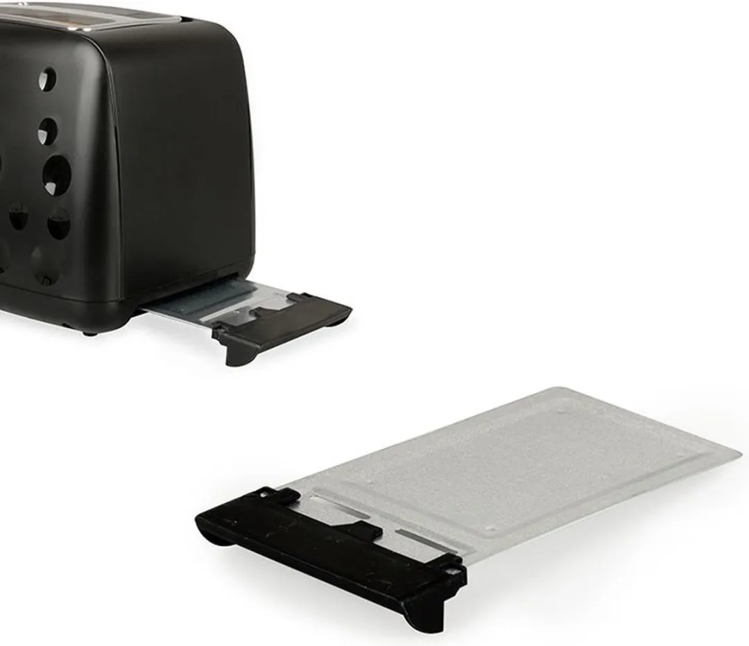 ECOTOYS Eldom TO245 Broodrooster 2 Sleuven 900W - Zwart