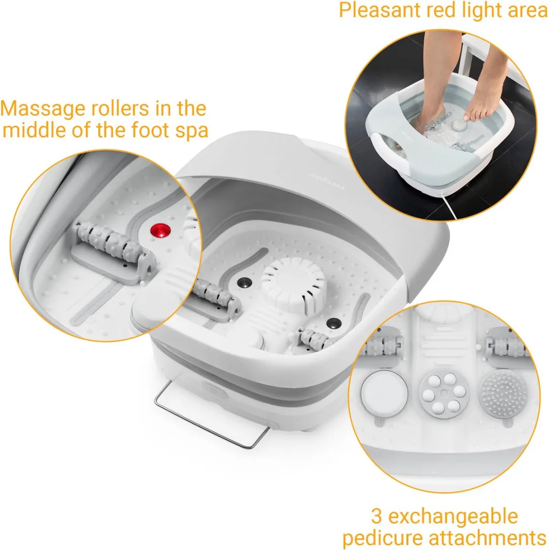 Medisana FS 886 Opvouwbaar Voetbubbelbad - Wit - afbeelding 6 van 6