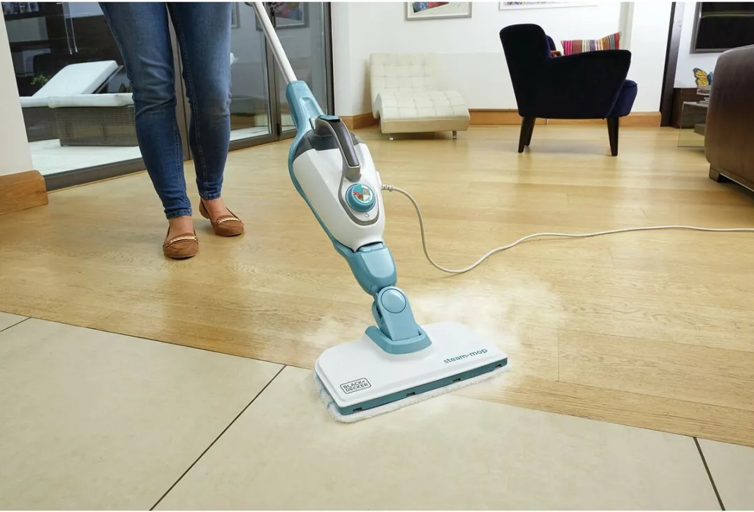 BLACK+DECKER FSMH1351SM Stoomreiniger 9-in-1 - 1300W - 0,5L - Wit & Aqua