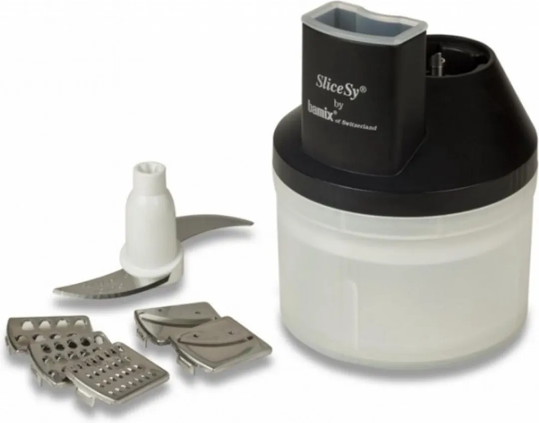 Bamix SliceSy Accessoireset 6-delig - Zwart - afbeelding 2 van 4
