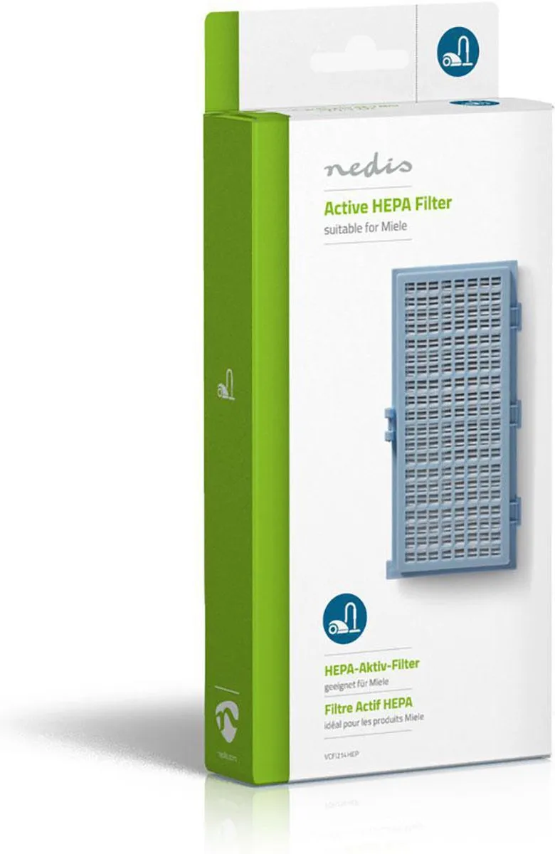 Nedis HEPA Vervangingsfilter VCFI214HEP - Blauw/Wit