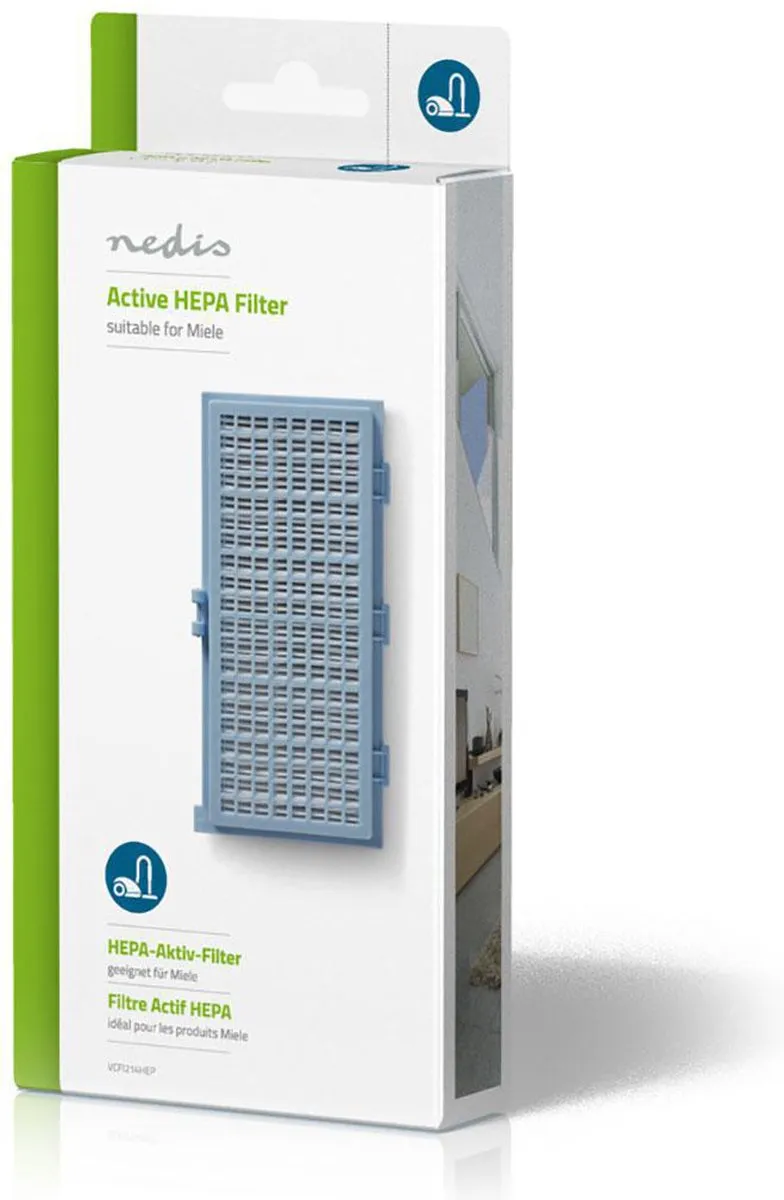 Nedis HEPA Vervangingsfilter VCFI214HEP - Blauw/Wit