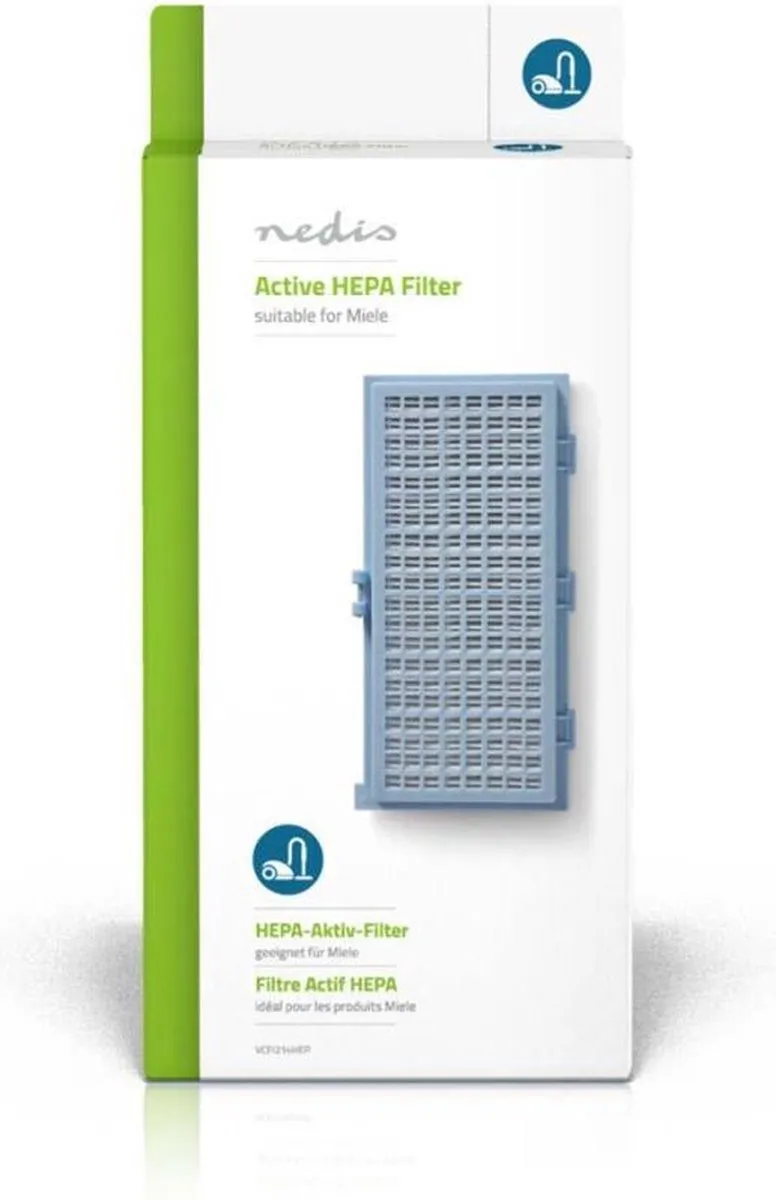 Nedis HEPA Vervangingsfilter VCFI214HEP - Blauw/Wit