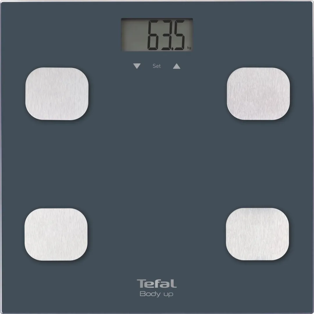 Tefal Body Up BM2520 Weegschaal - Vetmeting - Blauw