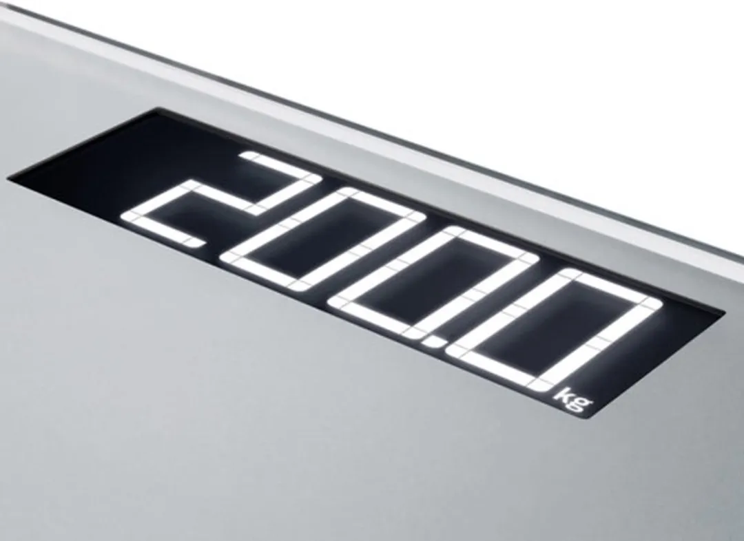 Soehnle Style Sense Comfort 600 Personenweegschaal - 200 kg - Zilver