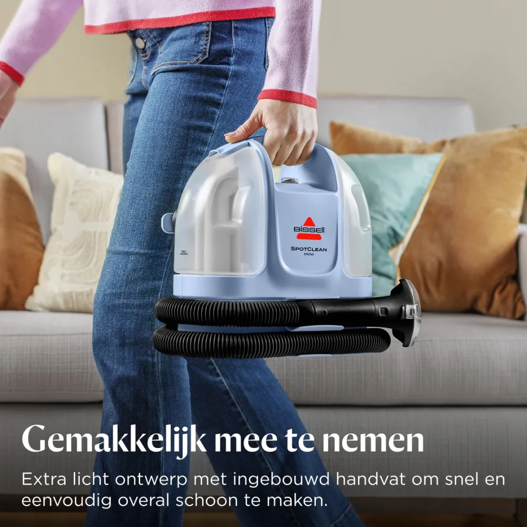 BISSELL SpotClean Mini 4103N Vlekkenreiniger - Blauw - afbeelding 6 van 6