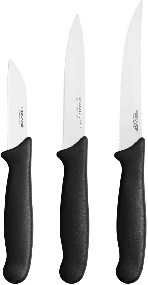 Fiskars Essential Messenset 3-delig