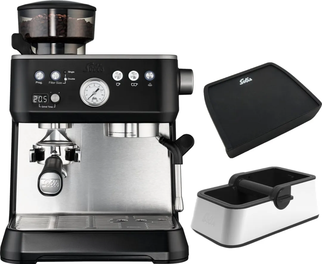 Solis Grind & Infuse Perfetta 1019 Espressomachine - Zilver
