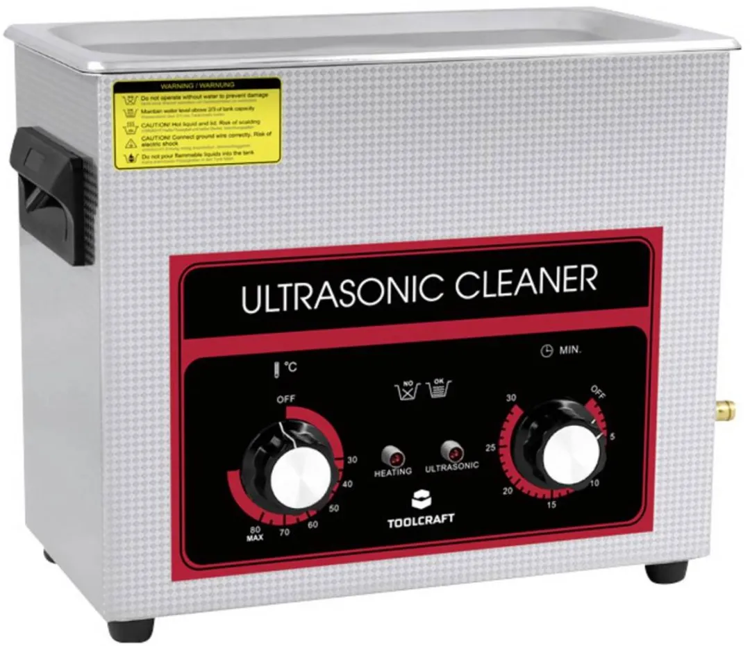 TOOLCRAFT USC-650 Ultrasoonreiniger 6.5L - 180W