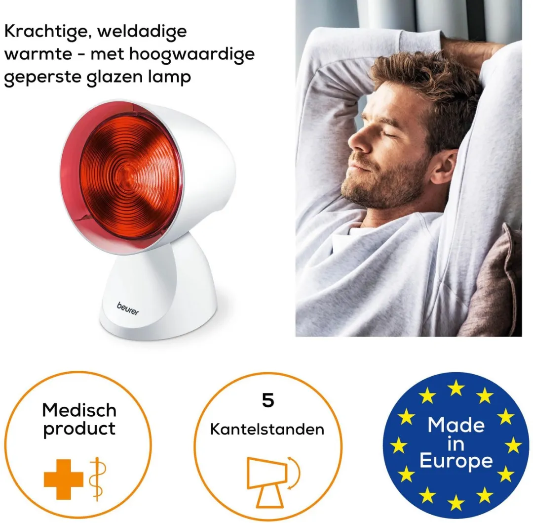 Beurer IL 21 Infraroodlamp 150W - Medisch gecertificeerd