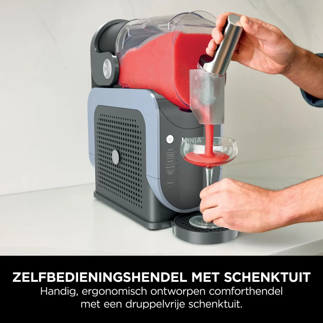 Ninja SLUSHi IJs- en Slushmaker FS301EU - 1,89L - 200W - Blauw/Grijs