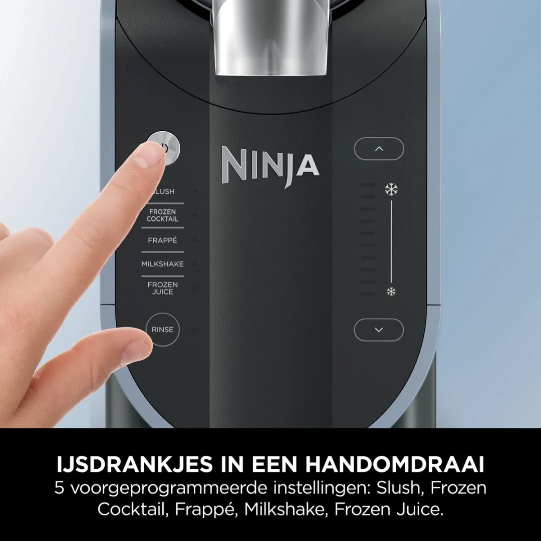 Ninja SLUSHi IJs- en Slushmaker FS301EU - 1,89L - 200W - Blauw/Grijs