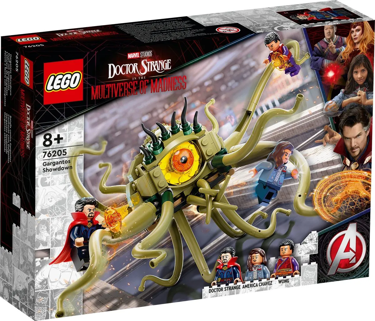 LEGO Marvel Gargantos Duel 76205 - 264 Stukken