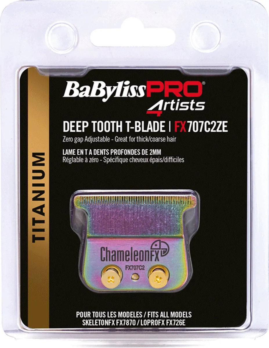 BaBylissPRO Chameleon Snijmes FX707C2ZE - Titanium