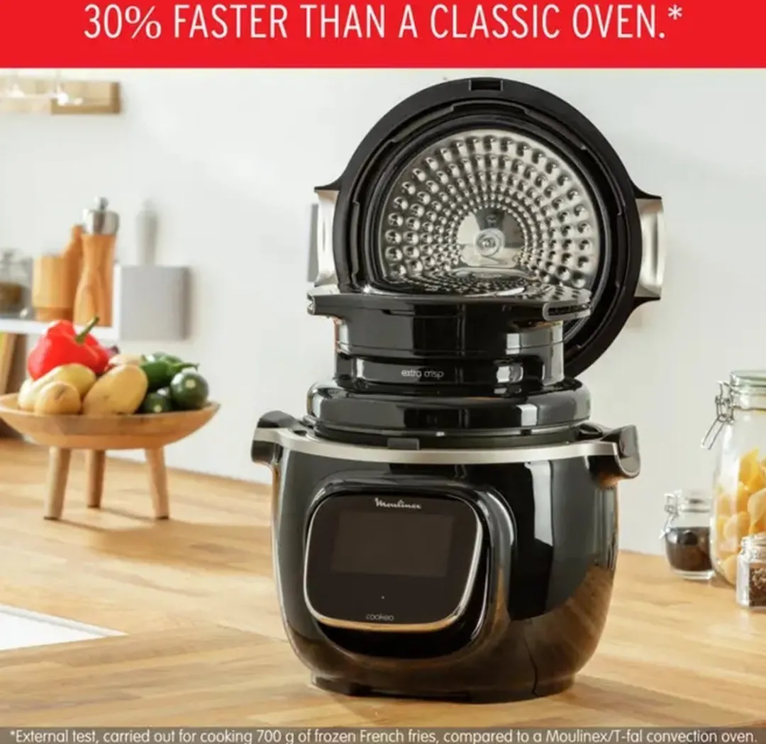 Moulinex Extra Crisp EZ150800 Voedselverwerker - 1450W - Zwart