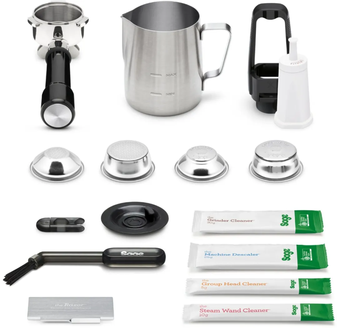 Sage the Barista Impress SES882BTR4FEU1 Espressomachine - 2 Liter - Black Truffle