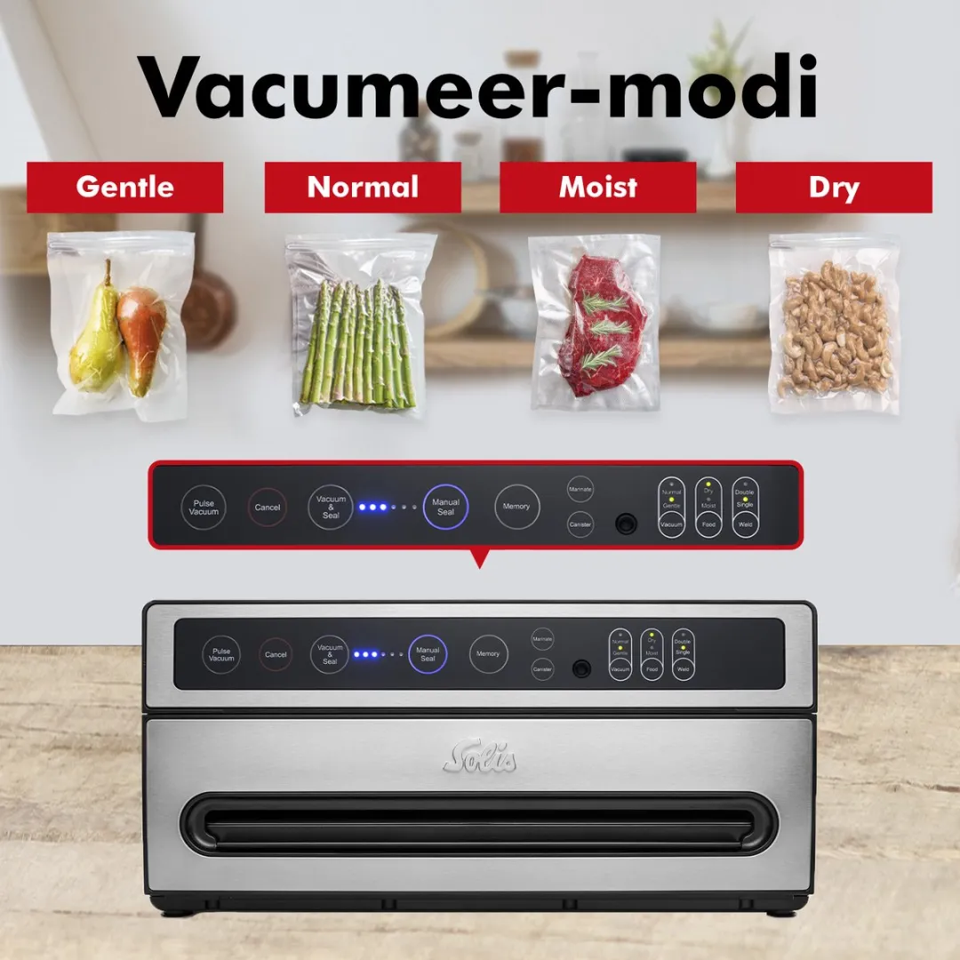 Solis VertiVac 5704 Vacuümmachine - Zilver