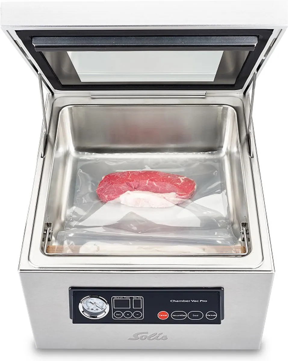 Solis Chamber Vac Pro 5702 Vacuümrolmachine - 350W - Zilver