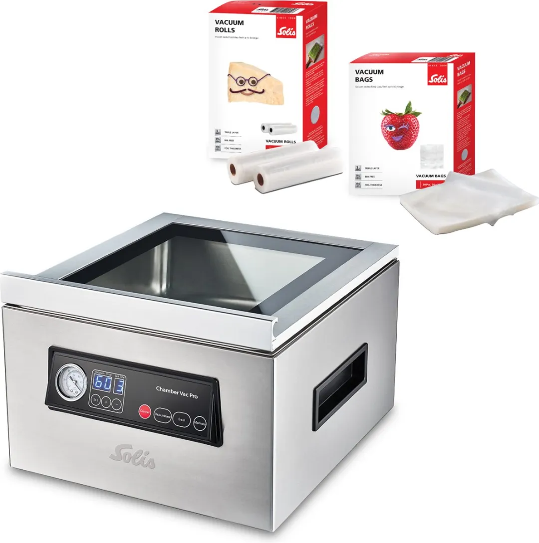 Solis Chamber Vac Pro 5702 Vacuümrolmachine