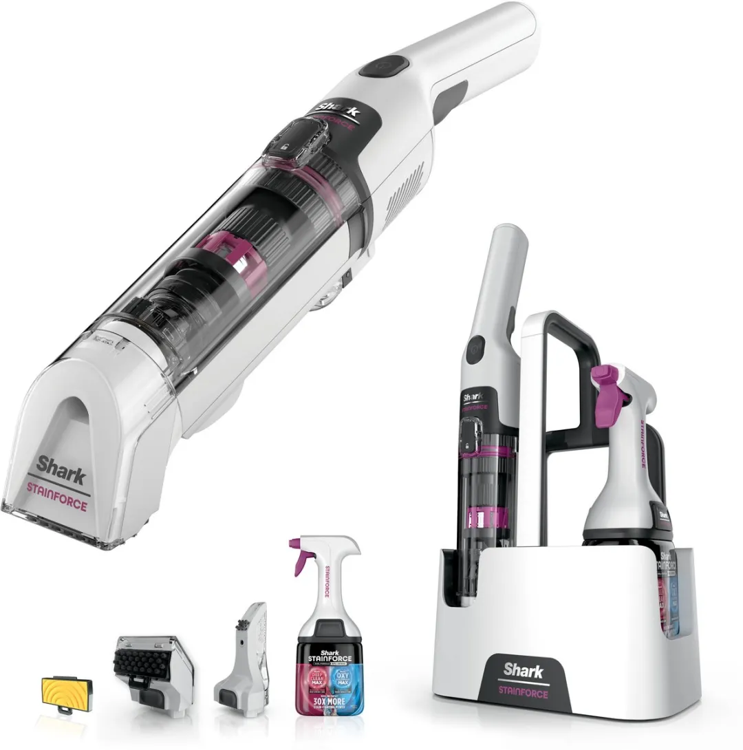 Shark StainForce HX100EUT Vlekkenverwijderaar - 100W - Wit