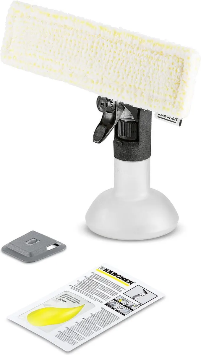 Kärcher Window Vac Sproeifles Set Premium - Wit