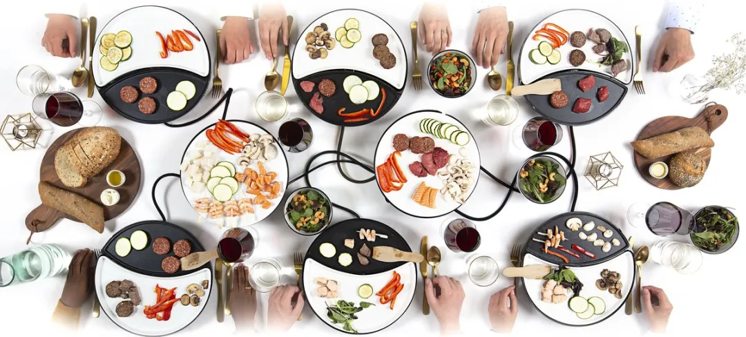 Princess Dinner4All Gourmetstel 1500W - 6 Personen - Zwart