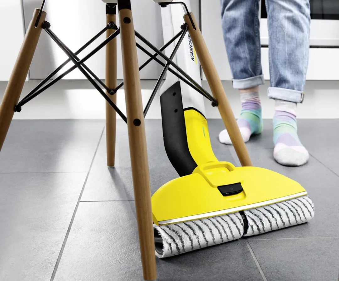 Kärcher Floor Cleaner Accessoire Set RM 537 - 2x Microvezelrollen Steen - Geel
