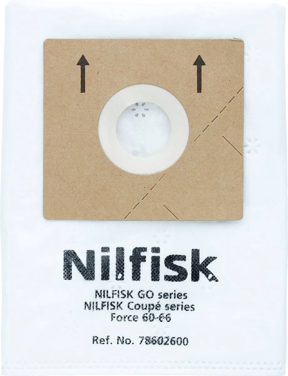 Nilfisk - Stofzuigerzakken -  Go-Coupe - 5 stuks