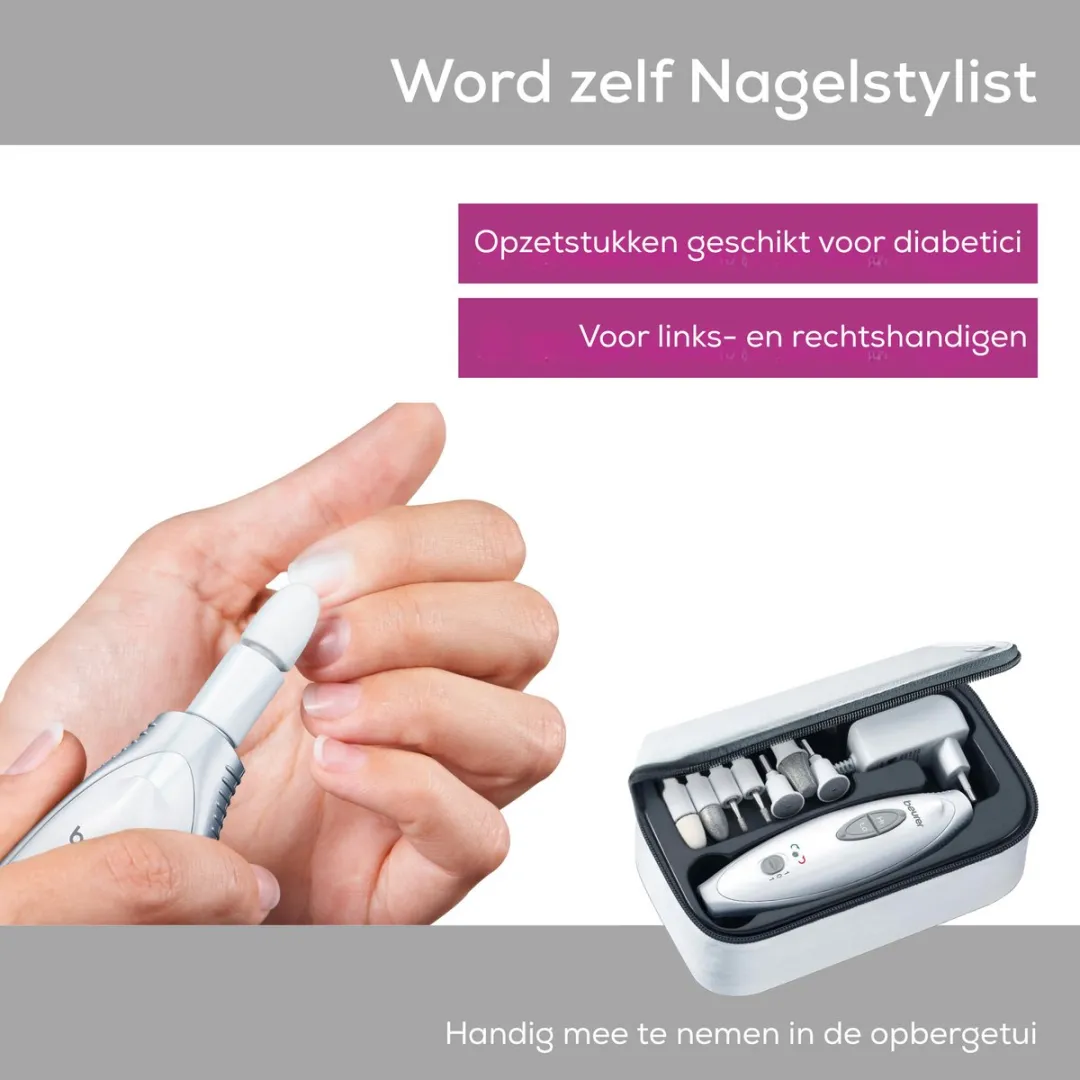 Beurer MP 41 Manicure- en Pedicureset · 7 Opzetstukken - afbeelding 6 van 6