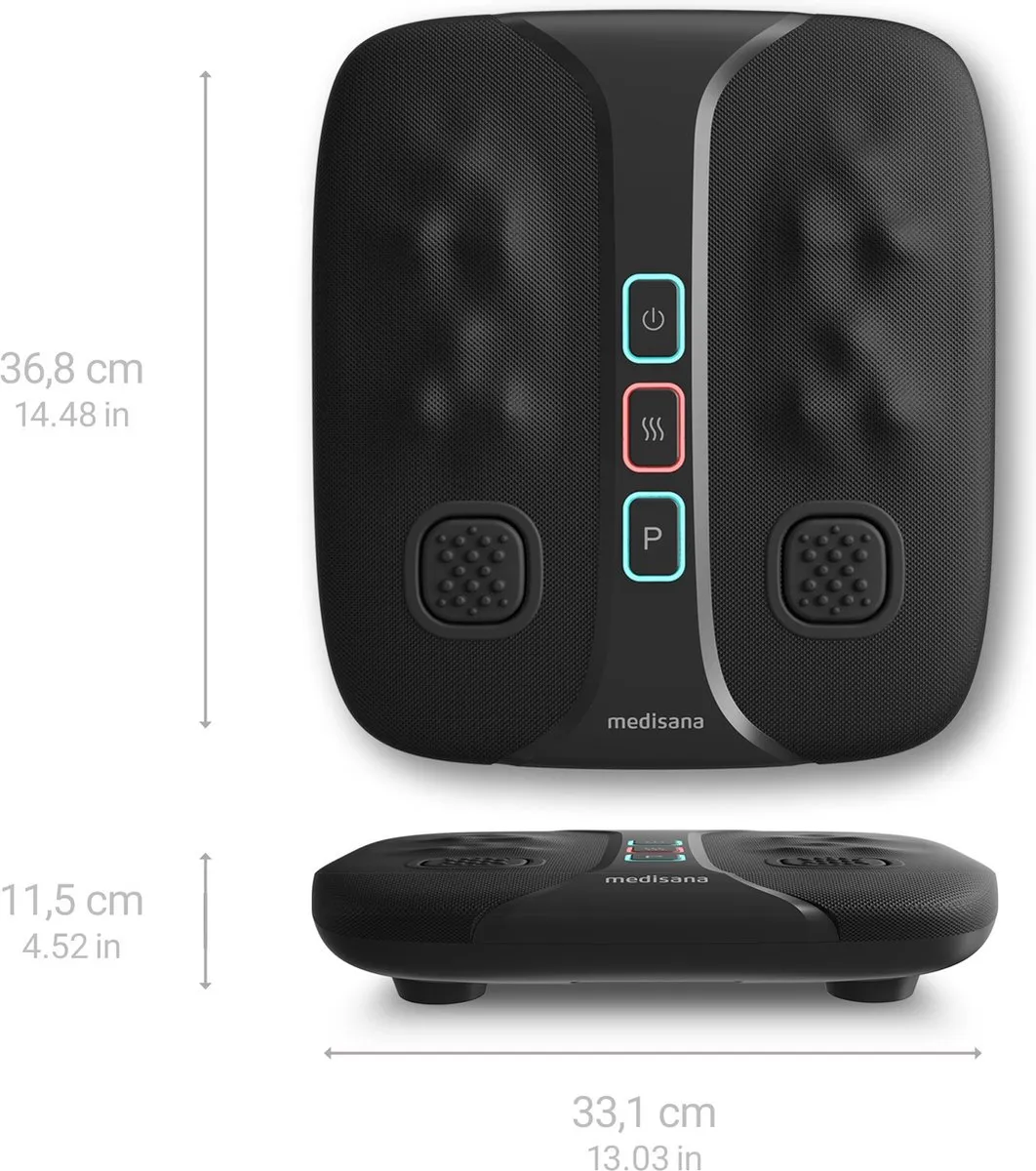 Medisana LM 100 Shiatsu Been- en Voetmassageapparaat - Zwart